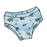 Maillot de bain bobette enfant ''Danse des tortues''