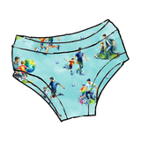 Maillot de bain bobette enfant soccer avec papa