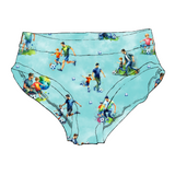 Maillot de bain bobette adulte soccer avec papa