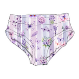 Maillot de bain bobette adulte ''Prairie lavande''