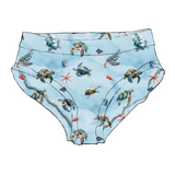 Maillot de bain bobette adulte ''Danse des tortues''
