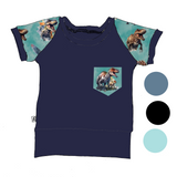 T-shirt évolutif avec poche Rawww