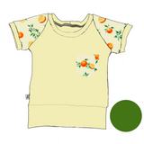 T-shirt évolutif avec poche Orange
