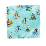 Lingette Soccer avec papa
