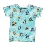 Maillot de bain évolutif chandail soccer avec papa