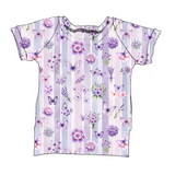 Maillot de bain évolutif chandail ''Prairie lavande''