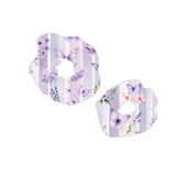 Elastique choux ''Prairie lavande''
