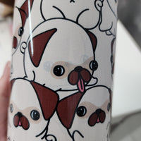 *imparfait* Tumbler 20 oz pug