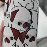 *Imparfait* Tumbler 20 oz Pug