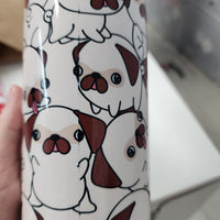 *imparfait* Tumbler 20 oz pug