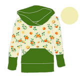 Hoodies évolutif Orange