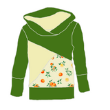Hoodies évolutif Orange