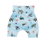 Maillot de bain short évolutif ''Danse des tortues''