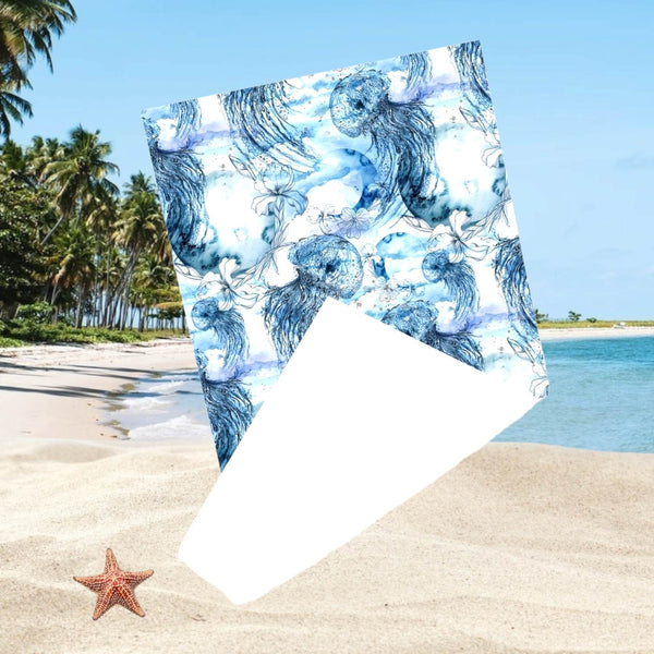 Serviette de bain/plage méduse (Pré-commande)