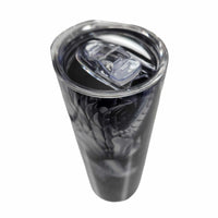 Tumbler 20 oz dragon de métal pré-commande (1-2 semaines)