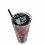 verre Tumbler 20 oz dragon aquarelle prêt-à-partir
