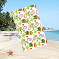 Serviette de bain/plage légumes (Pré-commande)