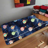 Housse de table à langer Mongolfière