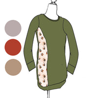 Tunique femme avec options "boho"