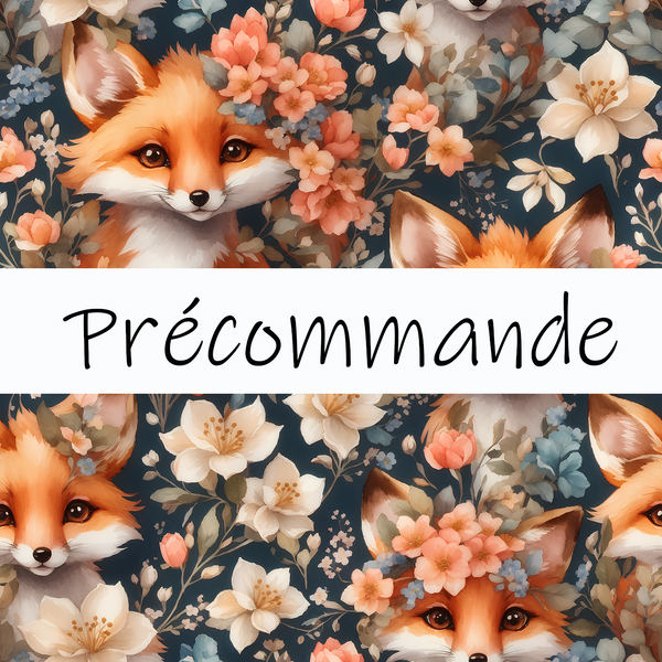 Cache-cou doublé en polar *précommande* renard