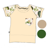 T-shirt évolutif avec poche ''Avocats''
