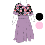 Robe évolutive ''Hibiscus''