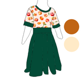 Robe évolutive ''Pêché mignon''