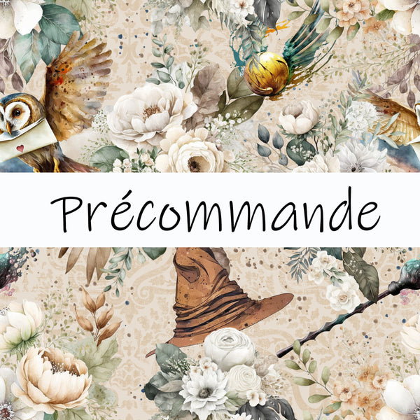 Cache-cou doublé en polar *précommande* sorciers