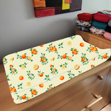 Housse de table à langer Orange