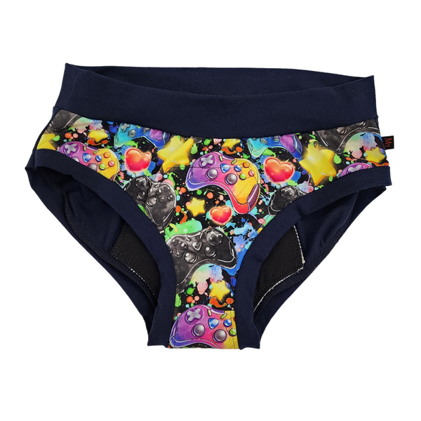 Culotte menstruelle medium (uni marine)