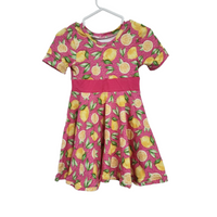 Robe 5-7 ans citron