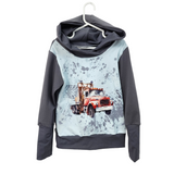 Hoodies évolutif les camions 6-9 ans