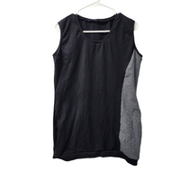camisole longue femme Noir charcoal