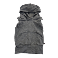 Camisole évolutif charcoal poche - capuchon