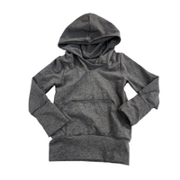 Hoodies évolutif charcoal avec poche