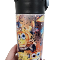 Bouteille 12oz tracteur joyeux pret-à-partir (defaut)