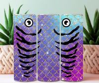 verre Tumbler 20 oz appat mauve-bleu prêt-à-partir
