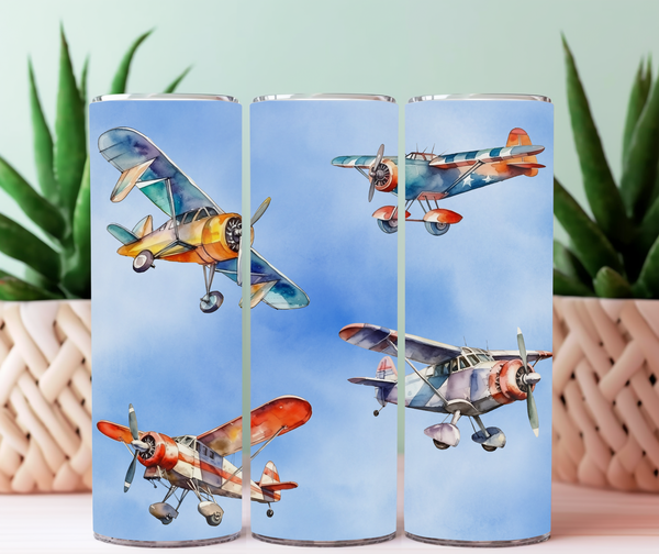 Tumbler 20 oz avion pré-commande (1-2 semaines)