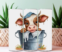 Tumbler 20 oz Bernadette la vache pré-commande (1-2 semaines)