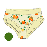 Culotte menstruelle Orange