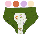 Bobette adulte ''scrappy'' Douces fleurs beiges