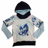 Hoodies évolutif les dragons 6-9 ans