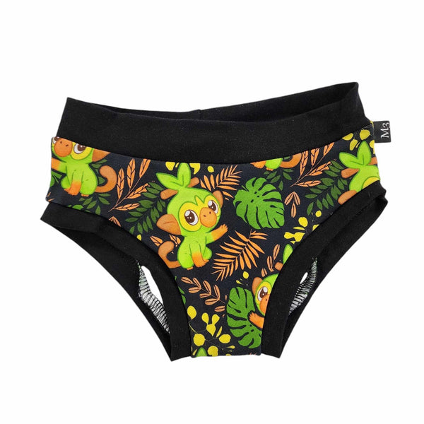 Bobette 6 ans singe vert