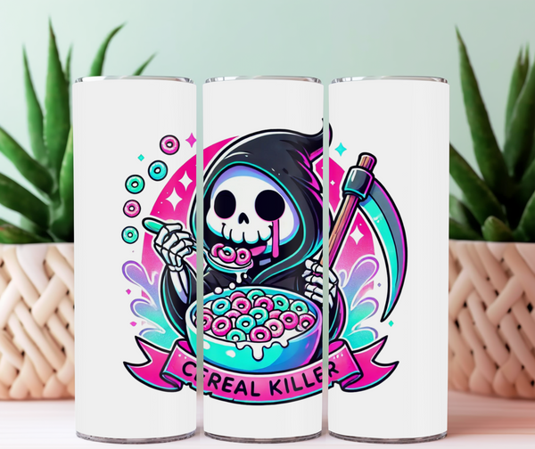 Tumbler 20 oz cereal killer #2 pré-commande (1-2 semaines)