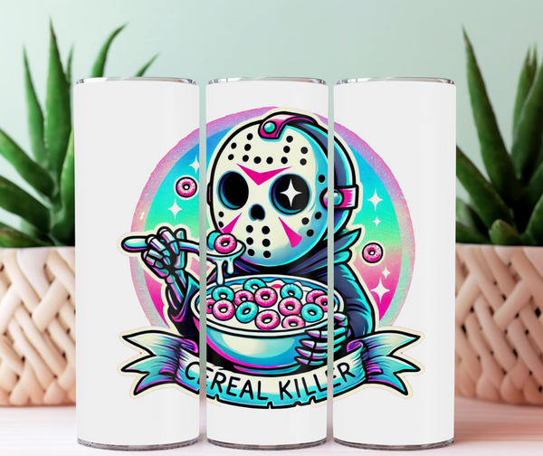 Tumbler 20 oz cereal killer #1 pré-commande (1-2 semaines)