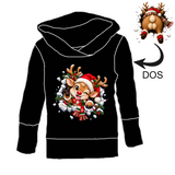 Hoodies/chandails Joli renne (noir)