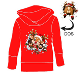 Hoodies/chandails Joli renne (rouge)