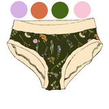 Bobette adulte Douces fleurs olives