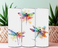 Tumbler 20 oz libellule pré-commande (1-2 semaines)