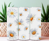 Tumbler 20 oz marguerite 3D pré-commande (1-2 semaines)